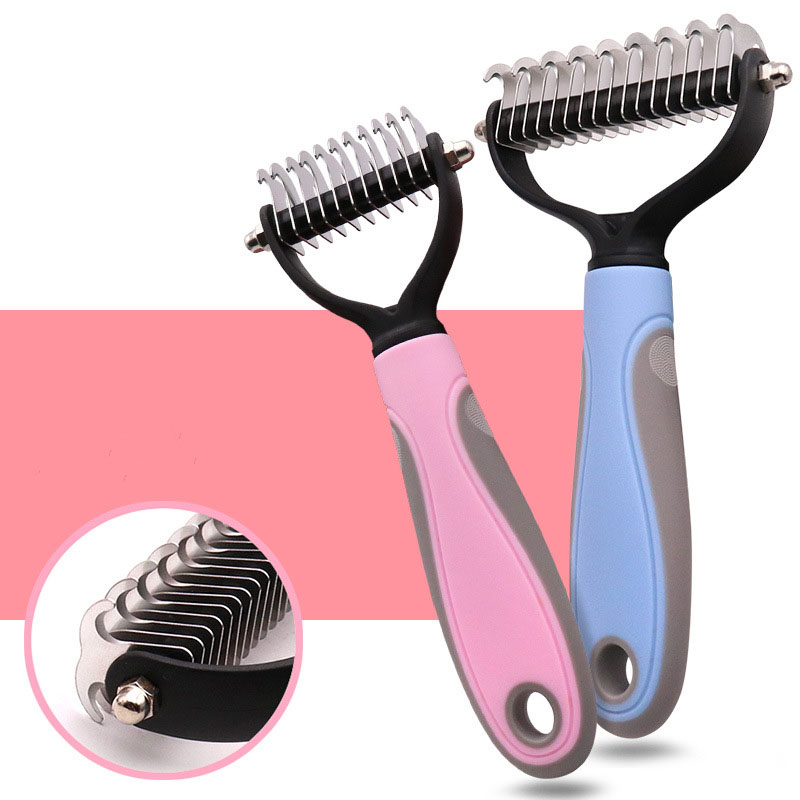 Pet Dematting Comb Grooming Tool