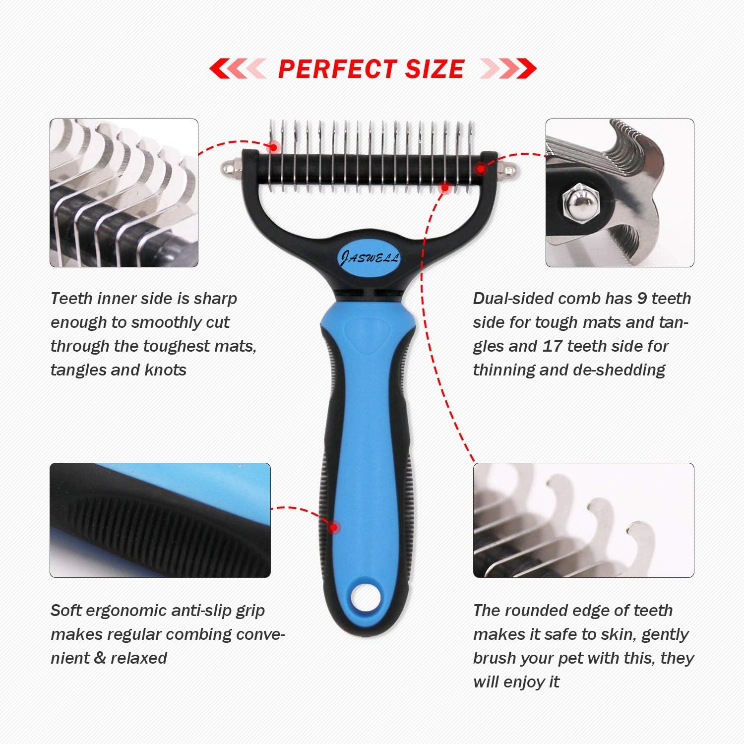 Pet Dematting Comb - Image 3