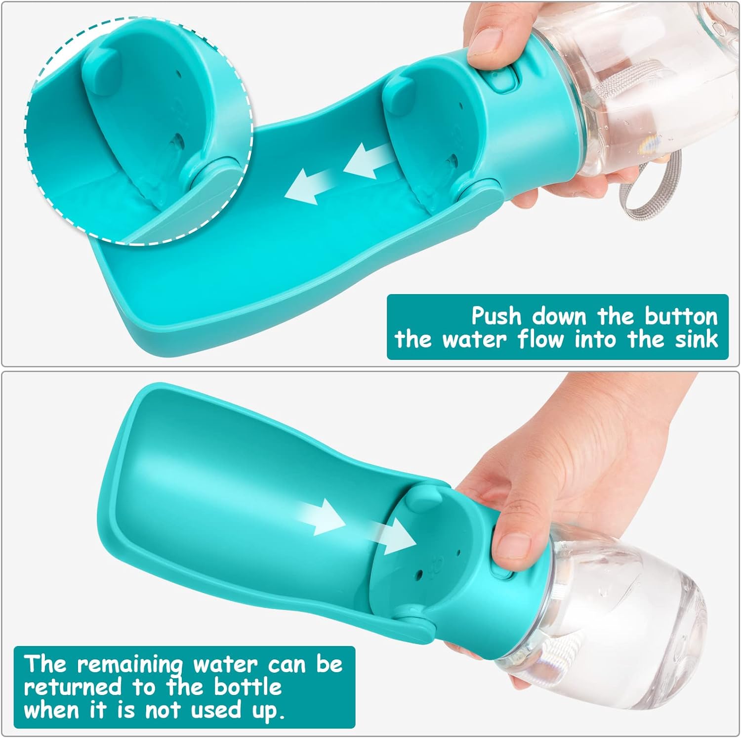 Foldable Dog Water Bottle - Image 5