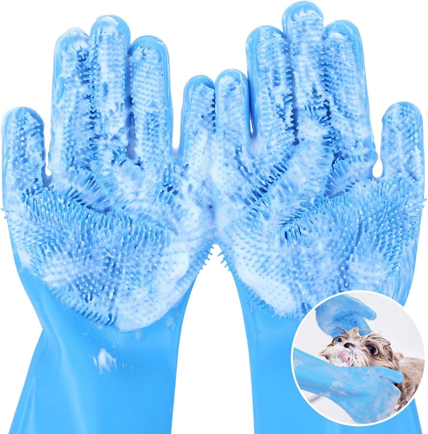 Dog Bathing Gloves