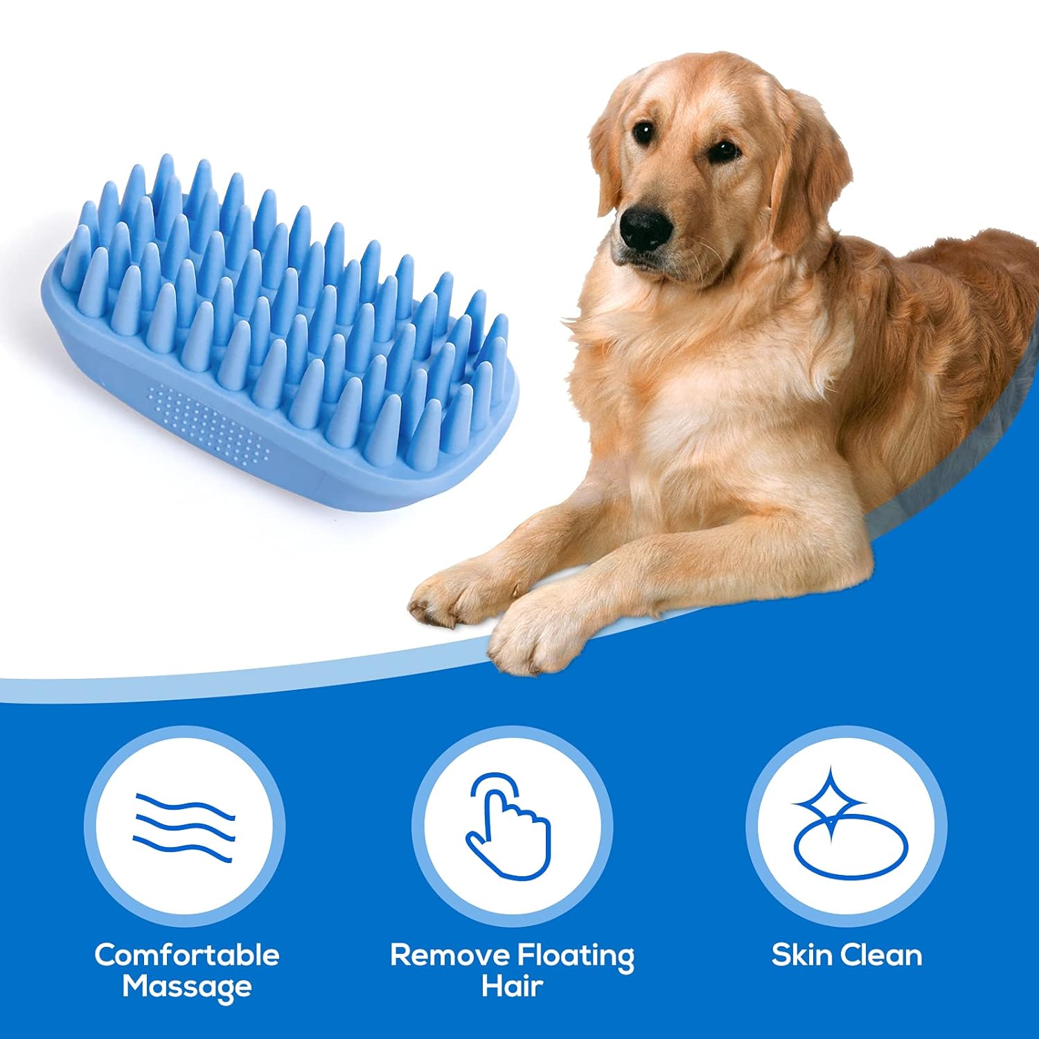 Pet Silicone Shampoo Brush - Image 8