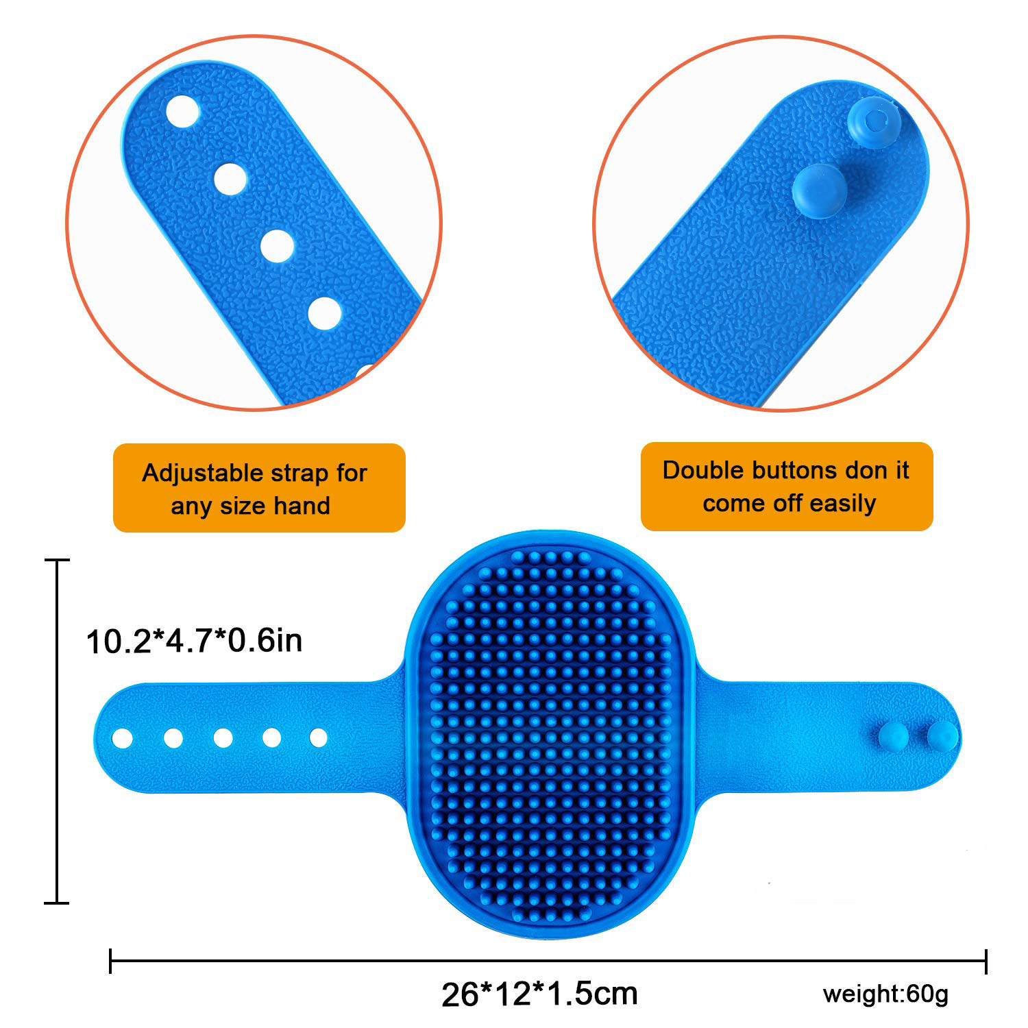 Dog Bathing Brush - Image 4