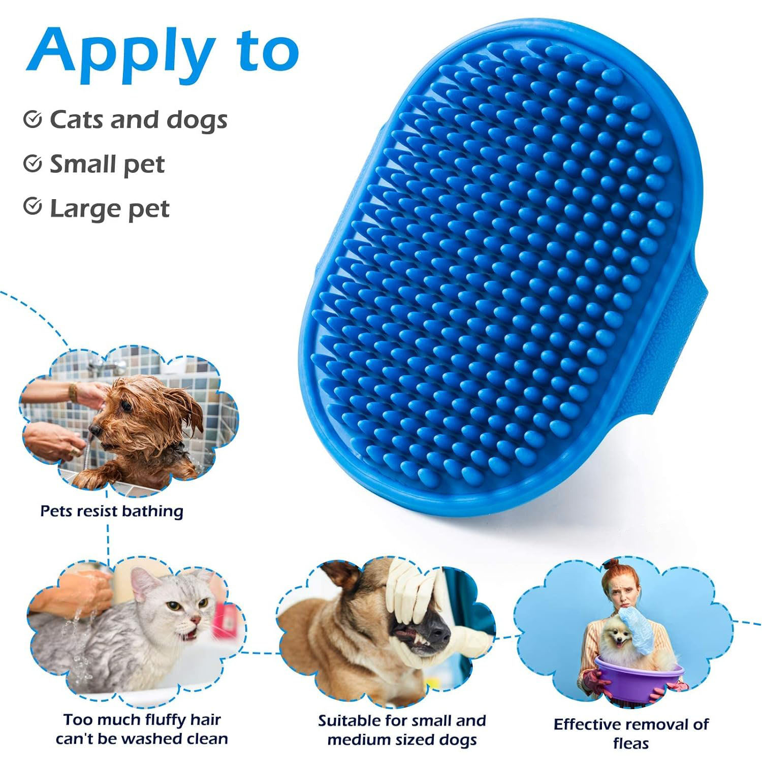Dog Bathing Brush - Image 3